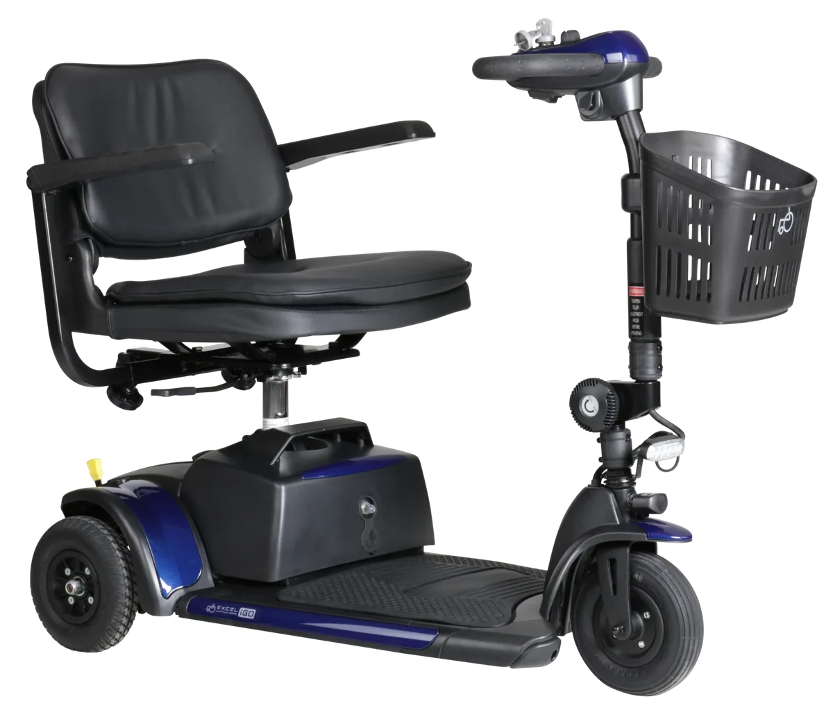 Excel Xena 3 scootmobiel — zijaanzicht